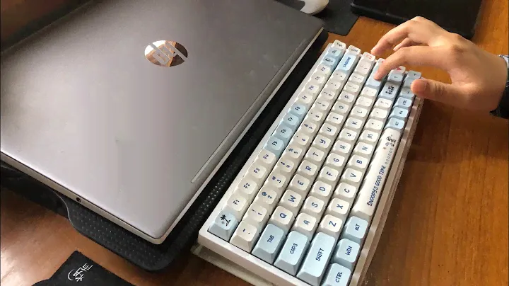 This is what modded $60 keyboard sound like! (Rk84 w/ lubed Akko lavenders)