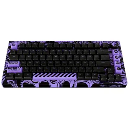 Игровая клавиатура Dark Project x Akko 5075 G3ms Sapphire (фиолетовый)-0