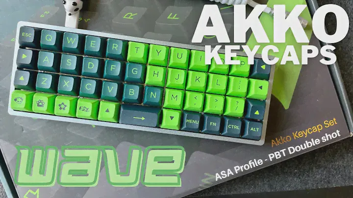 Akko Wave Keycap Set Review | Should You Get It?