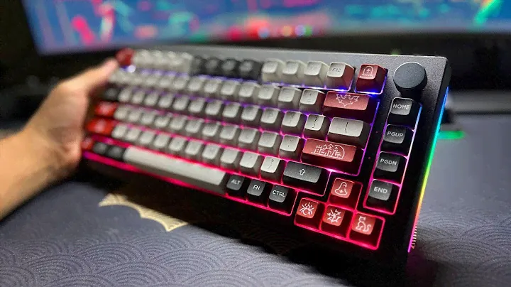 Baixou demais o preço | Akko 5075b Plus Dracula, o melhor teclado que eu já testei