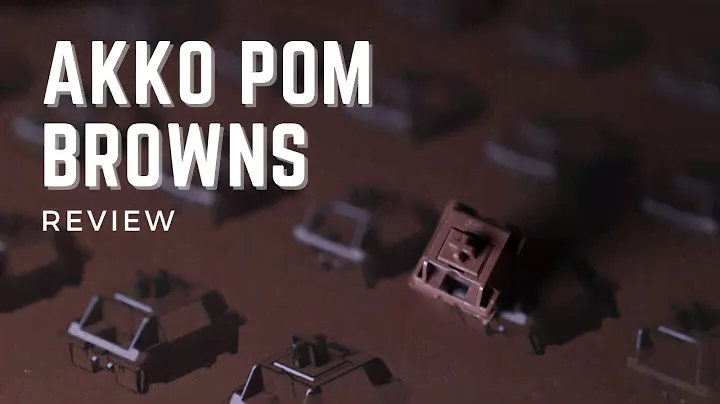 This Switch Surprised Me - Akko POM Brown Review