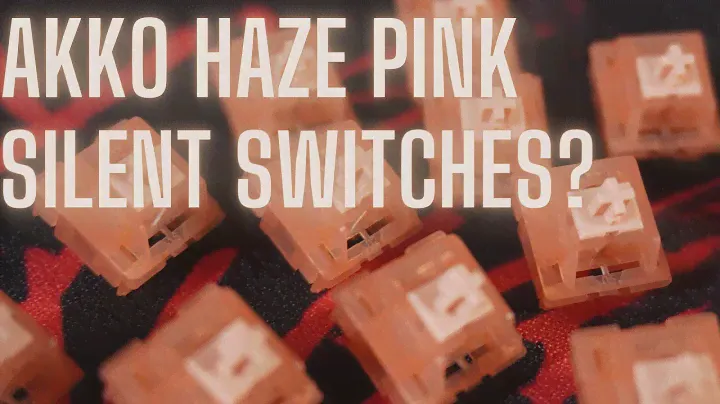 Akko Haze Pink: Silent Switches Worth it? Full Review and Soundtest on Vega 65/ Keyboard Typing