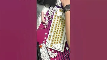 Akko Sponge Switches! | Replaced the stock Air switches of my PC75B Plus