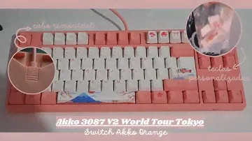Unboxing Akko 3087 V2 World Tour Tokyo 🌸
