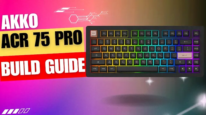 AKKO ACR 75 PRO Build Guide + sound test