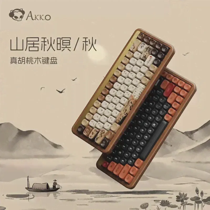 Механическая игровая клавиатура Akko Mu01, 3 режима, USB2,4GBluetooth (art.: 3920c648e4593)-0