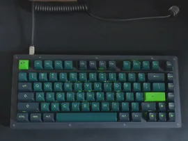 🛍 Набор механической клавиатуры AKKO ACR75, 75% дюйма, 81 клавиша, акриловая прокладка, горячая замена, искусственный многослойный Чехол
