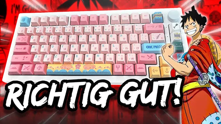 Eine WANO ONE PIECE TASTATUR! - AKKO 5075S DIY Kit Build Review