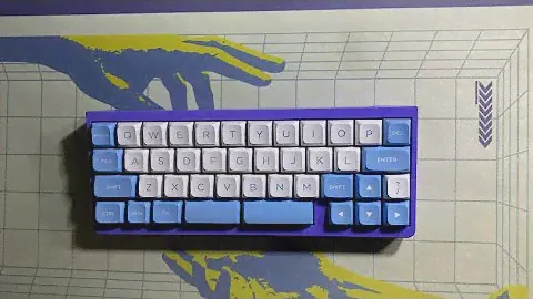Idobao 42 with akko haze pink silent switches