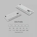 Механическая клавиатура Akko ACR Pro Alice Plus 75 68 RGB с горячей заменой, проводные клавиши со стрелками, прокладка, акриловая доска с колпачком для кл... (art.: 3920bc7f671d7)