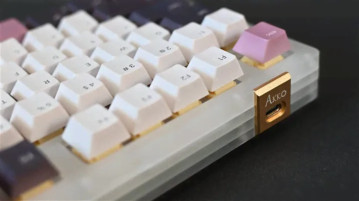 akko acr 75 v2 build + sound test with ktt mallo | better than womier's acrylic keyboard?