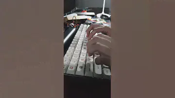 RK 100 with Hand Lubed Akko CS Matcha Green