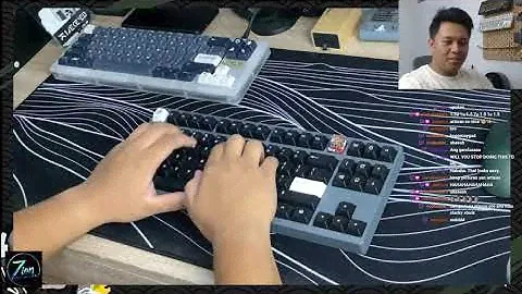 Comparing the Akko Cream Yellow Pros and Akko CS Pianos on the Zoom TKL (Live on stream)