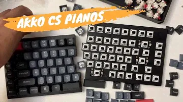 Creamy Thock 🤤 - Akko CS Piano Linear Switch
