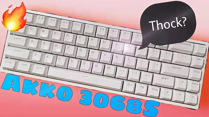 Akko 3068S unboxing and typing test | chill/thock/thack/keyboard/aesthetic/lofi/Philippines