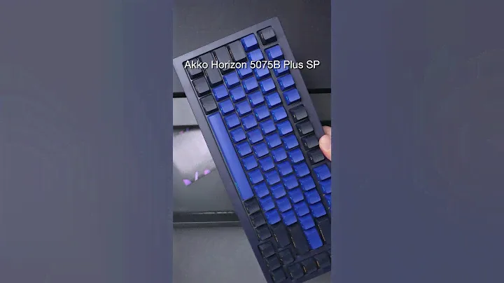 📦 Akko Horizon 5075B Plus SP Unboxing! #keyboard #mechanicalkeyboard #akko