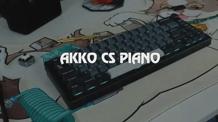 AKKO CS Piano Soundtest w/ GMK67