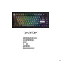 Клавиатура Akko 5075B Plus V2: Игровая 75% с Хот-Своп и RGB Беспроводная/USB/Bluetooth