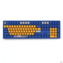 AKKO 3108 V2 Механическая игровая клавиатура DragonBall Z Vegeta 108 Key Dyesub PBT Keycaps Cherry MX