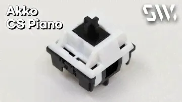 Akko CS Piano Switch Typing Sound