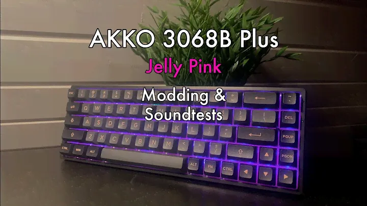Akko 3068B | Modding, Soundtests & Comparisons