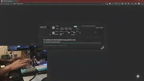 Akko 3068 Mechanical Keyboard Sound Test