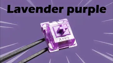 Best Budget Tactile Switch? – Akko CS Lavender Purple! | Tactile Review, Comparison and Sound Test!