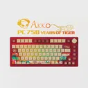 Новые поступления, игровые клавиатуры AKKO PC75, подсветка RGB, 75 клавиш, беспроводная клавиатура (art.: 3920c18662dc5)
