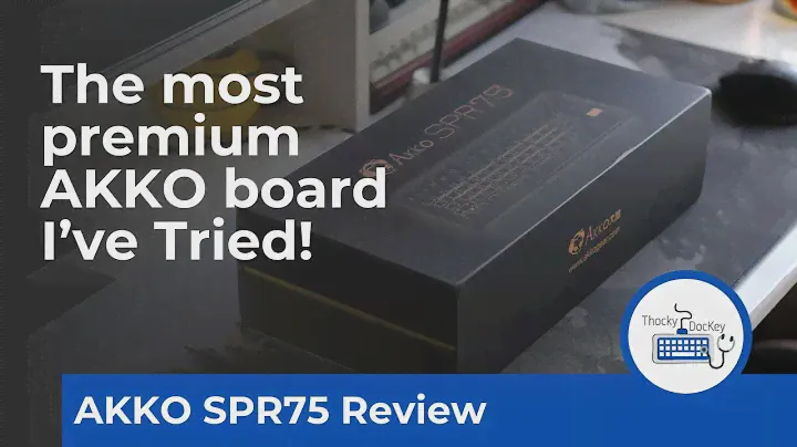 AKKO SPR75 Full Review