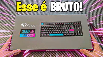 TECLADO COM CONSTRUÇÃO PARRUDA - AKKO 3087 DS MIDNIGHT OVERVIEW