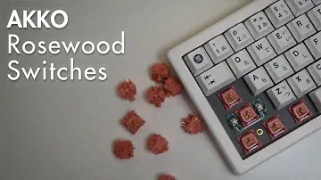 Budget Thock King! | Akko Rosewood Review
