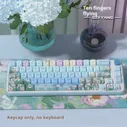 Механическая клавиатура Akko Little Daisy Gradient Blue Spline Cap Pbt 75