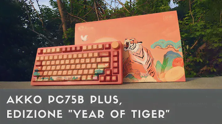 The Chinese year 2022 according to Akko: PC75B Plus Year of Tiger