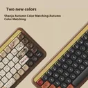 Akko Mu01 ореховая механическая клавиатура Moa беспроводная 2,4g трехрежимная Rgb клавиатура пользовательская прокладка чернильная картина клавиатура для подарка (art.: 3920c64709cd0)