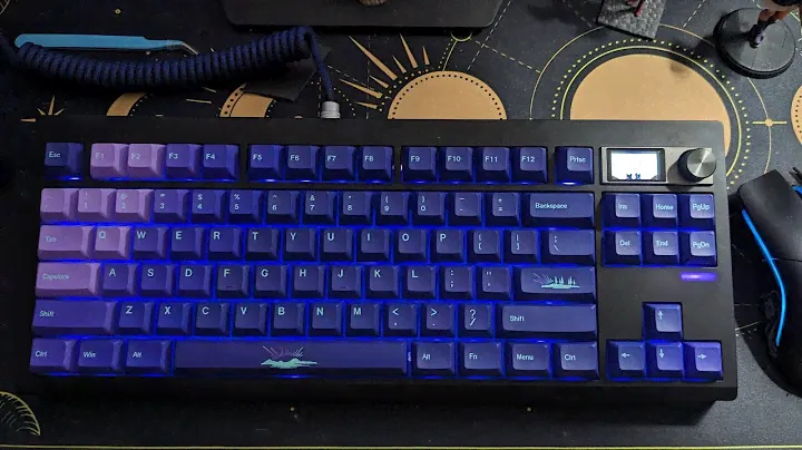 Zuoya GMK87 (Lubed Akko CS Snow Blue Grey switches, JSJT KCA Profile "Northern Lights") Sound Test
