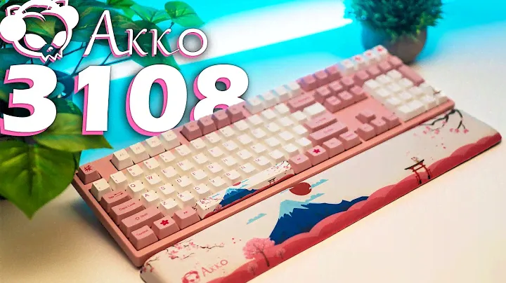 Unboxing and Review - Akko 3108 World Tour Mechanical Keyboard | BEAUTIFUL