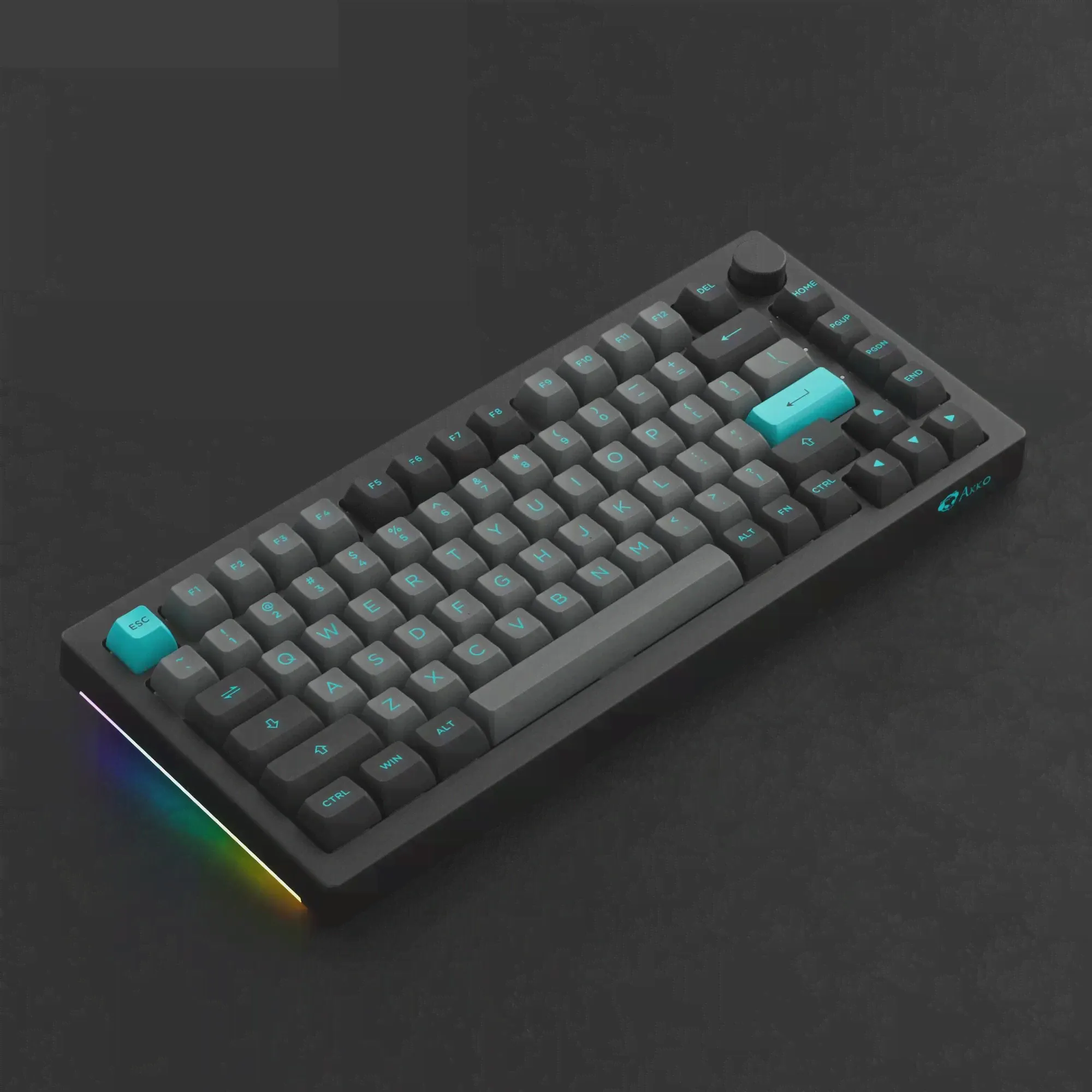 Клавиатура AKKO 5075B Plus механическая, 75% ГГц, USB, Bluetooth-2