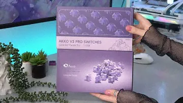 AKKO SWITCH SERIES EP06 | Akko CS Lavender Purple vs. V3 Lavender Purple PRO Comparison