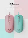 Проводная Механическая игровая мышь Akko Ag325, цветная компьютерная мышь для геймеров и ноутбуков (art.: 3920bc8ab5e75)
