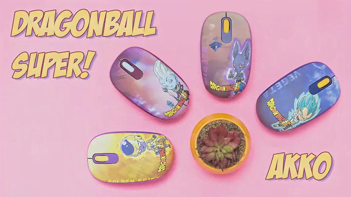 РОЗЫГРЫШ + Обзор супер беспроводной мыши Akko Smart 1 Dragon Ball