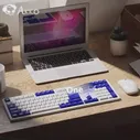 Набор для клавиатуры и мыши Akko Mx108, тонкая беспроводная клавиатура для ноутбука, офиса, набор для набора текста клавиатуры, мыши, планшета,