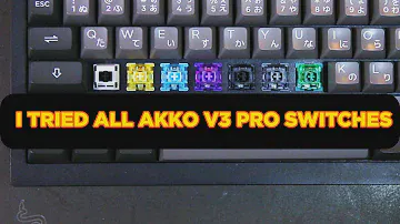 I tried EVERY AKKO V3 PRO switches, here is the truth...