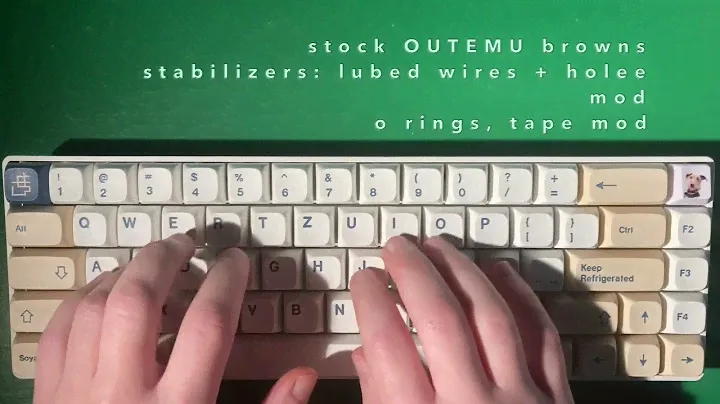BUDGET THOCK Akko CS Lavender vs OUTEMU browns, CIY Tester 68 build
