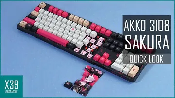 AKKO 3108 Honkai Impact III - Yae Sakura Limited edition - QUICK LOOK
