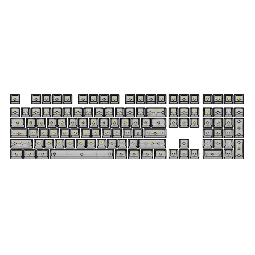 Akko Clear Black ASA Profile Keycaps-0