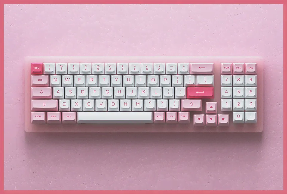 Игровая клавиатура AKKO ACR98 mini, RGB Acrylic, Prunus Lannesiana (art.: 3920be367899e)
