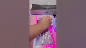 Change my keycaps with me! | Ft. Akko ASA Transparent White Keycaps | MMD Clear Panda Tactile Switch