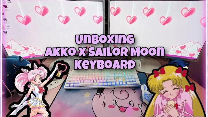 Unboxing Akko x Sailor Moon Keyboard