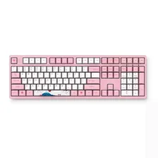 Клавиатура игровая механическая Akko 3108 World Tour Tokyo R1 2-Gen Pink Linear Switch, розовый 3108 R1
