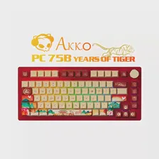 Новые поступления, игровые клавиатуры AKKO PC75, подсветка RGB, 75 клавиш, беспроводная клавиатура (art.: 3920c18662dc5)